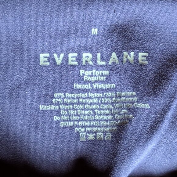 Everlane | The Perform 24/7 Legging M 28" Inseam / Ocean Blue - Picture 5 of 16